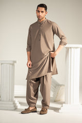 Sarmad – Mocha Classic Shalwar Kameez