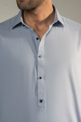 Aariz – Silver Mist Shalwar Kameez