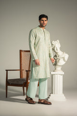 Faizan – Celadon Crest Shalwar Kameez