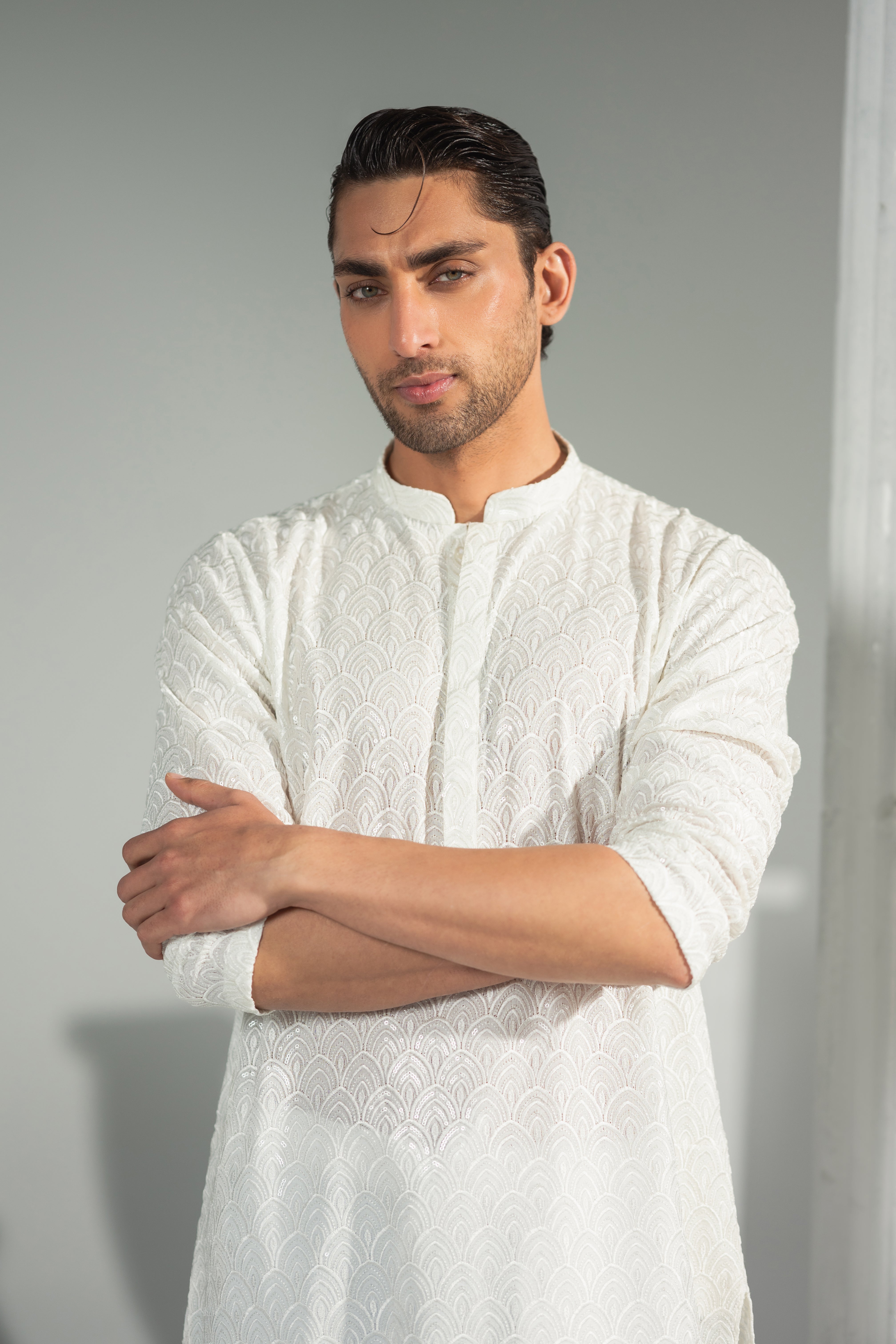 Safa – Ivory Serenity Kurta Set