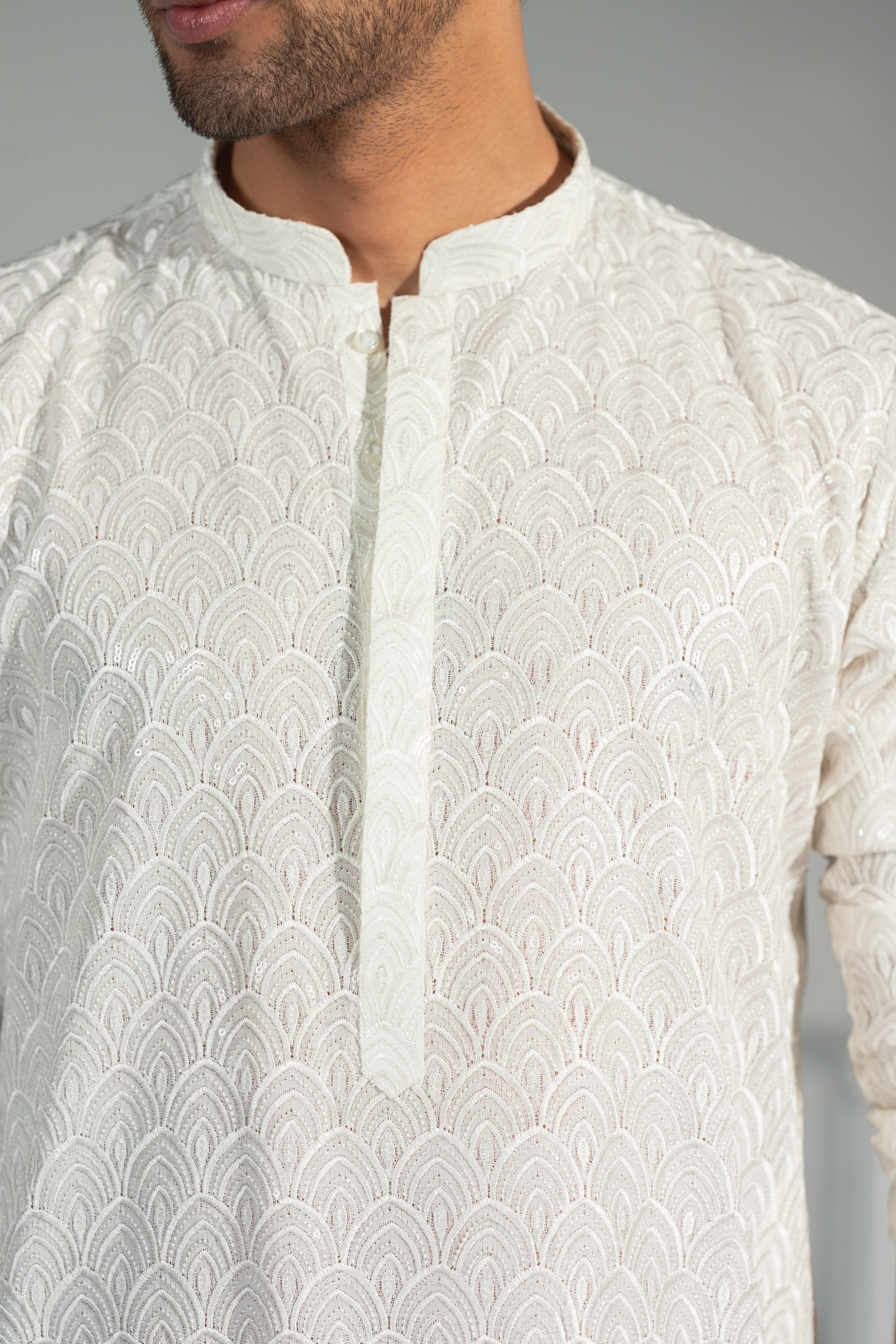 Safa – Ivory Serenity Kurta Set