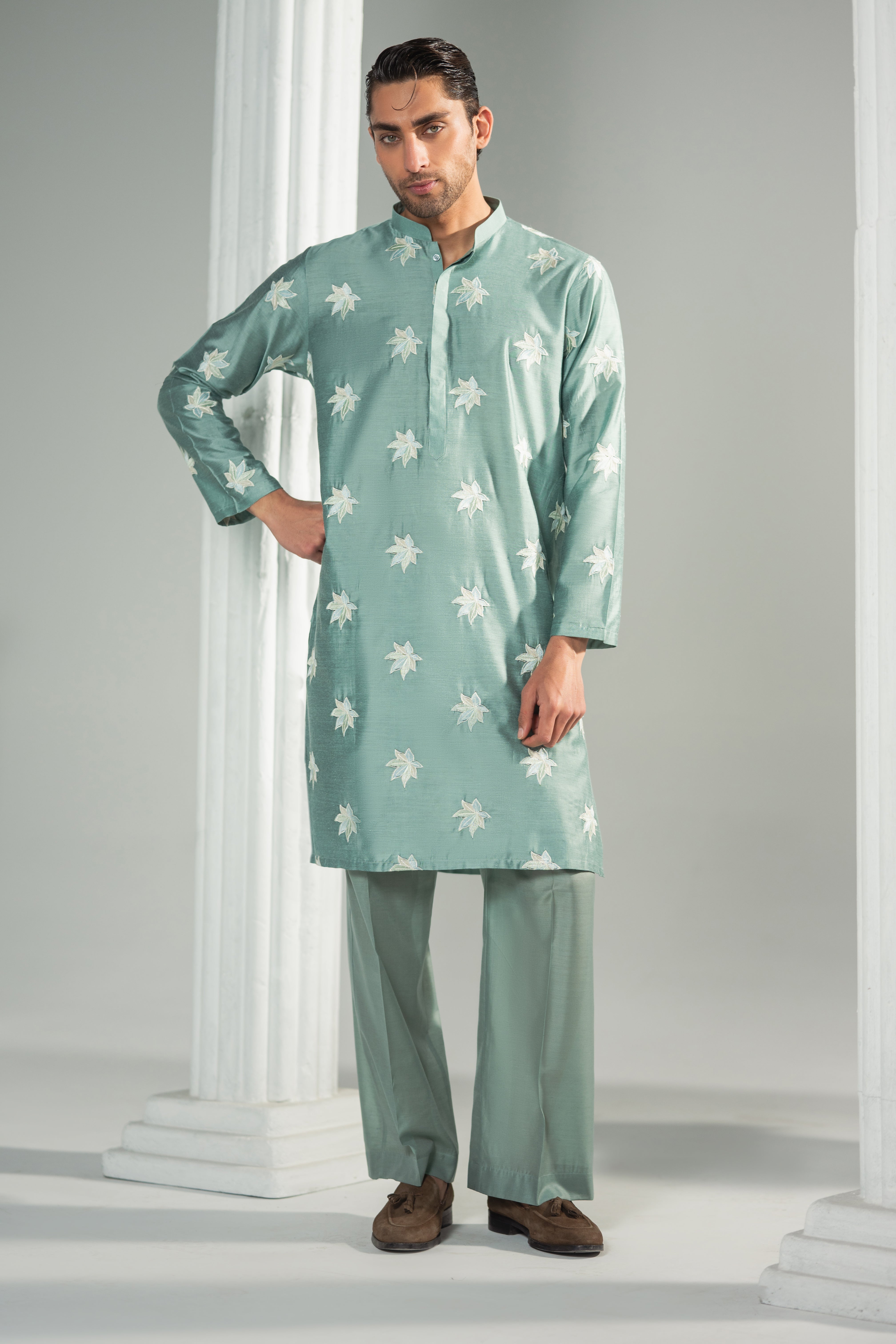Ehan – Mint Blossom Shalwar Kameez