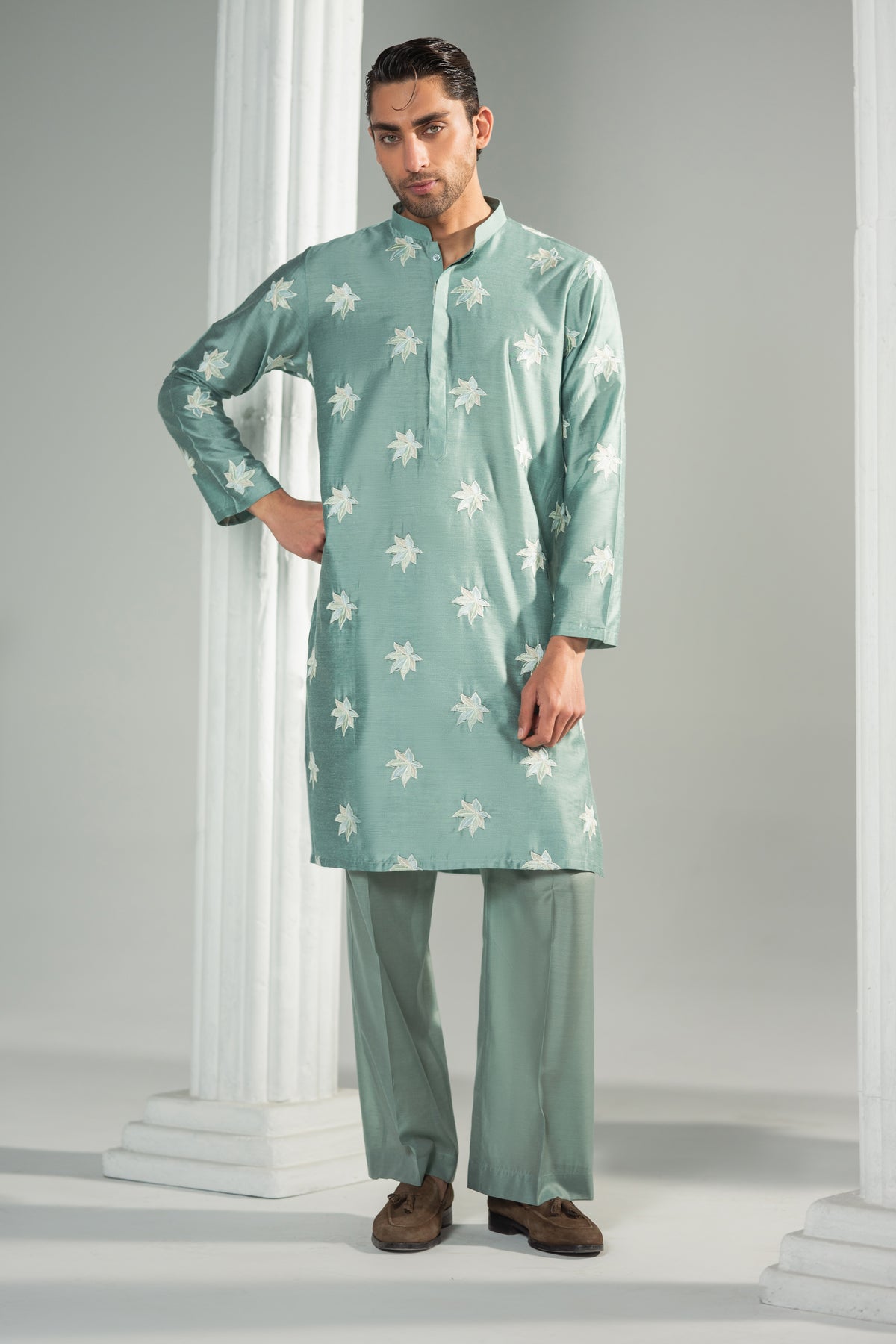 Ehan – Mint Blossom Shalwar Kameez