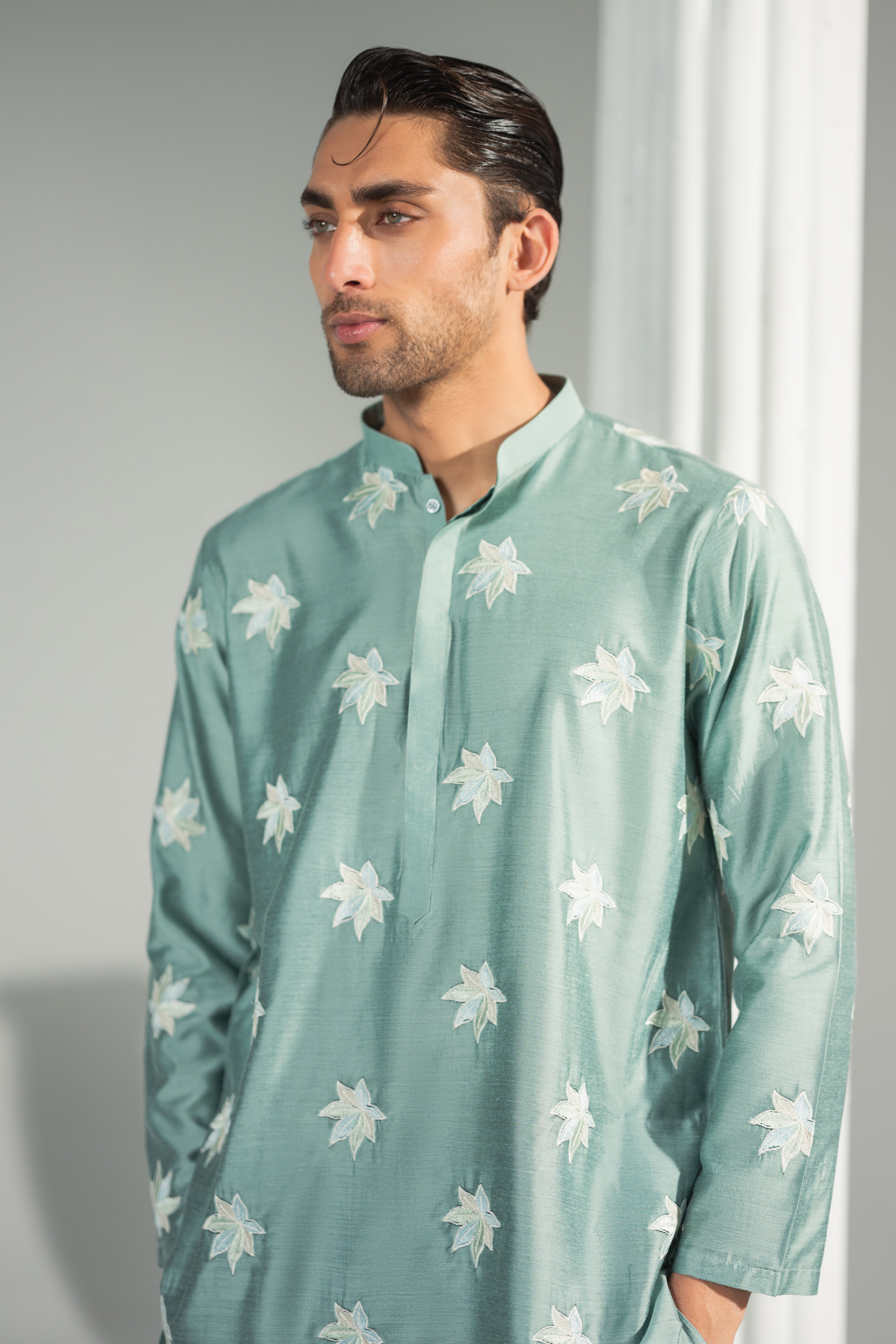 Ehan – Mint Blossom Shalwar Kameez