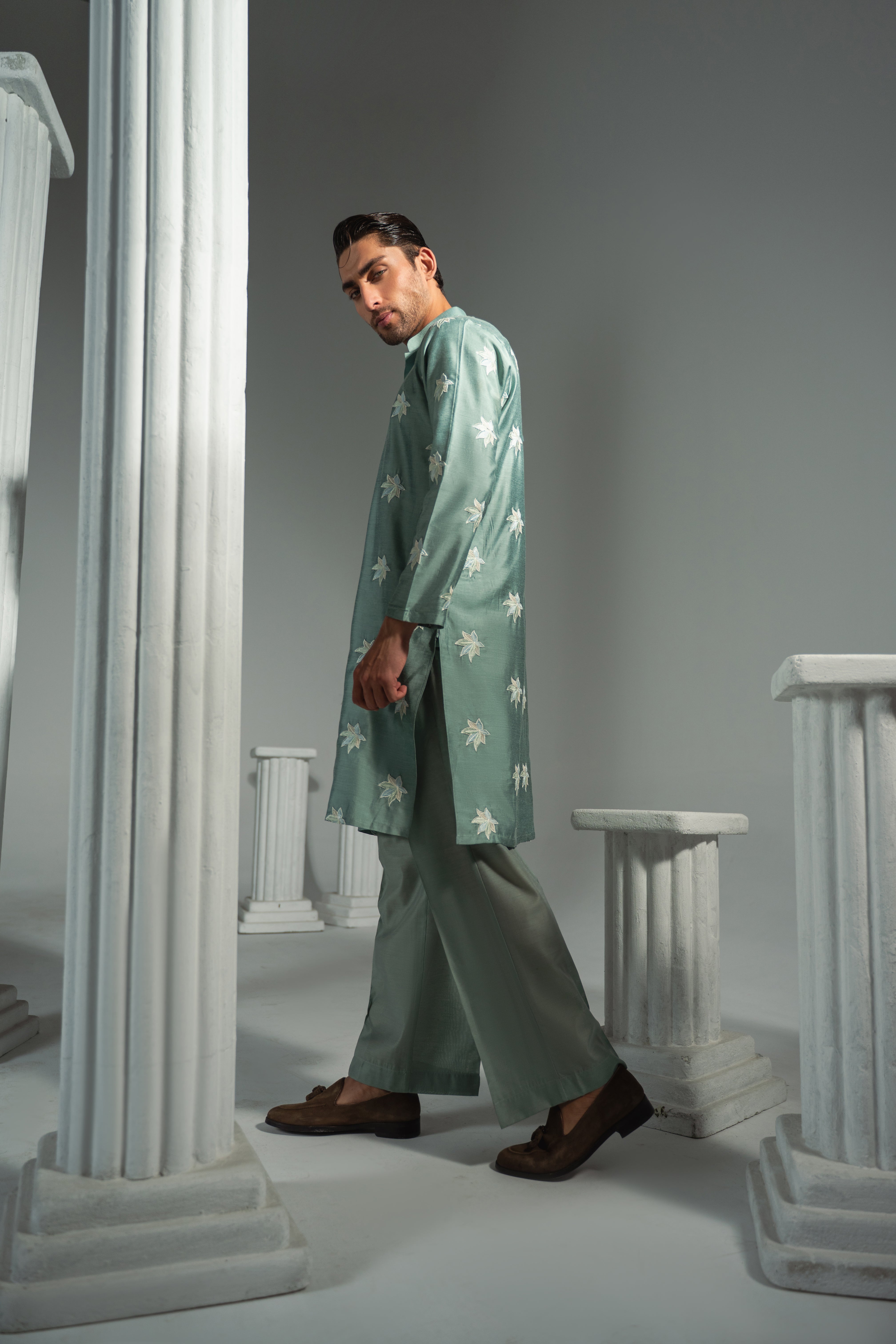 Ehan – Mint Blossom Shalwar Kameez