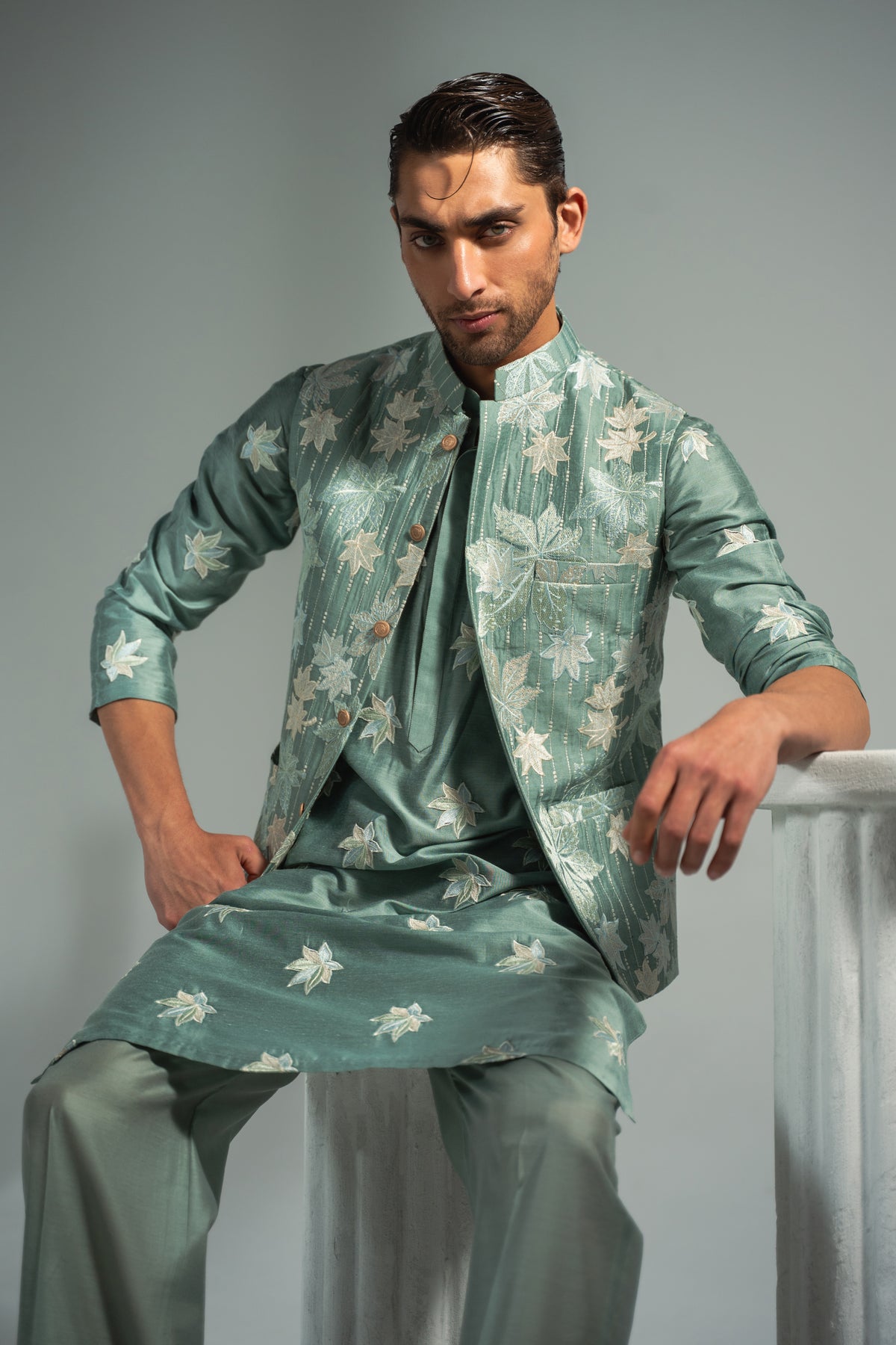 Zyran – Verdant Dominion Waistcoat