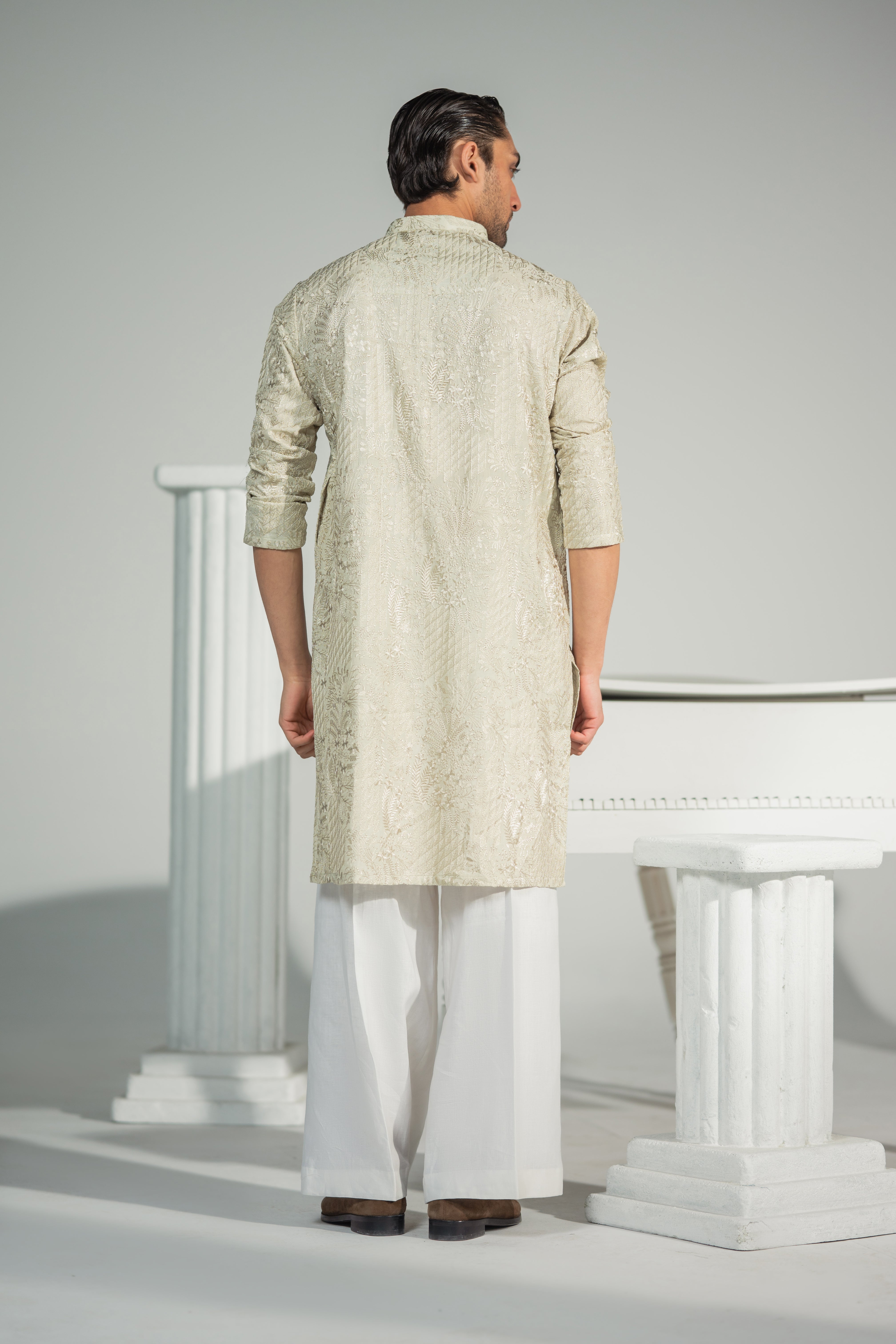 Kaysan – Sandstone Royale Shalwar Kameez