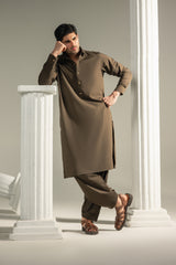 Rayyan – Imperial Umber Shalwar Kameez