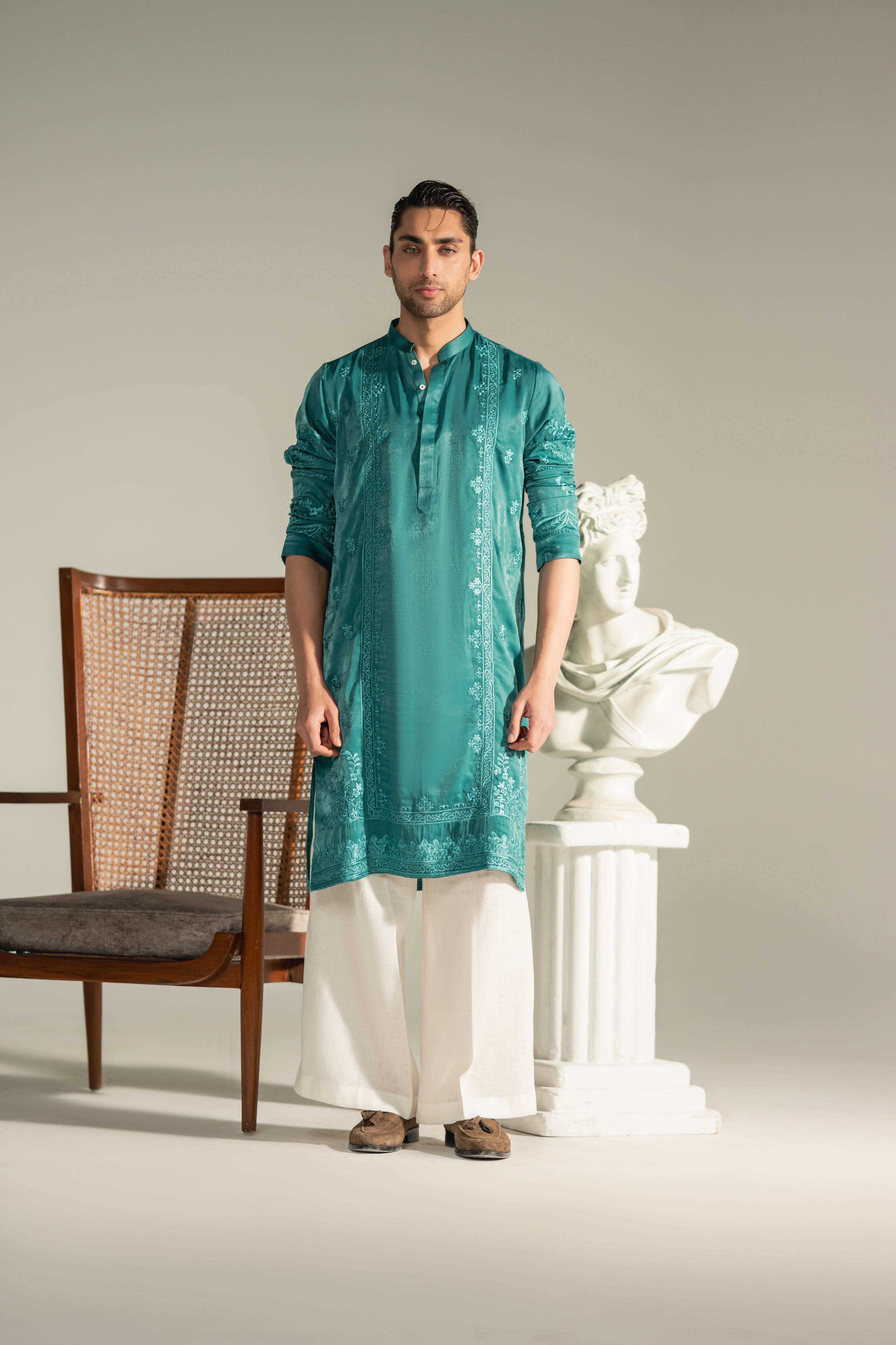 Zaymir – Emerald Grace Shalwar Kameez