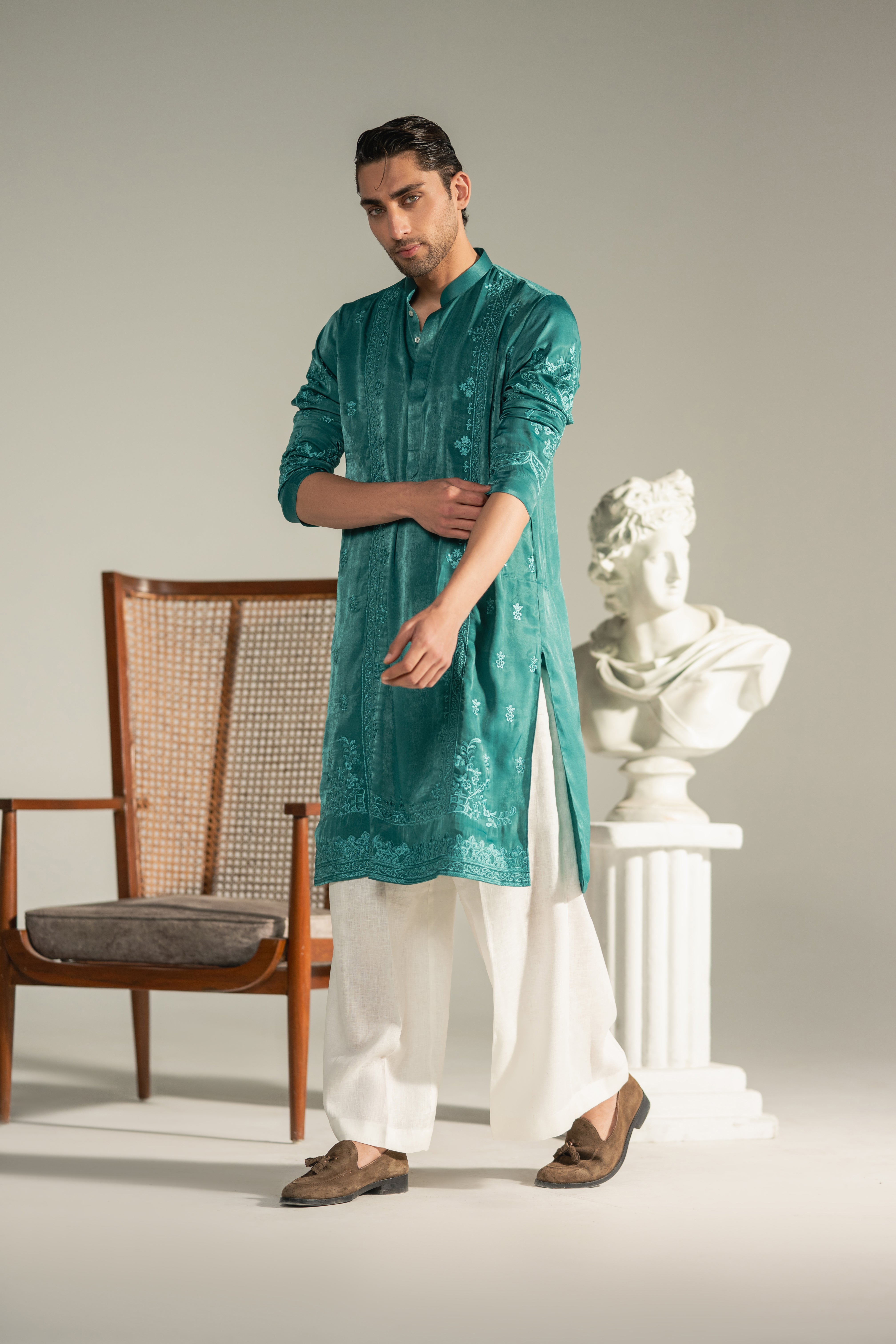 Zaymir – Emerald Grace Shalwar Kameez