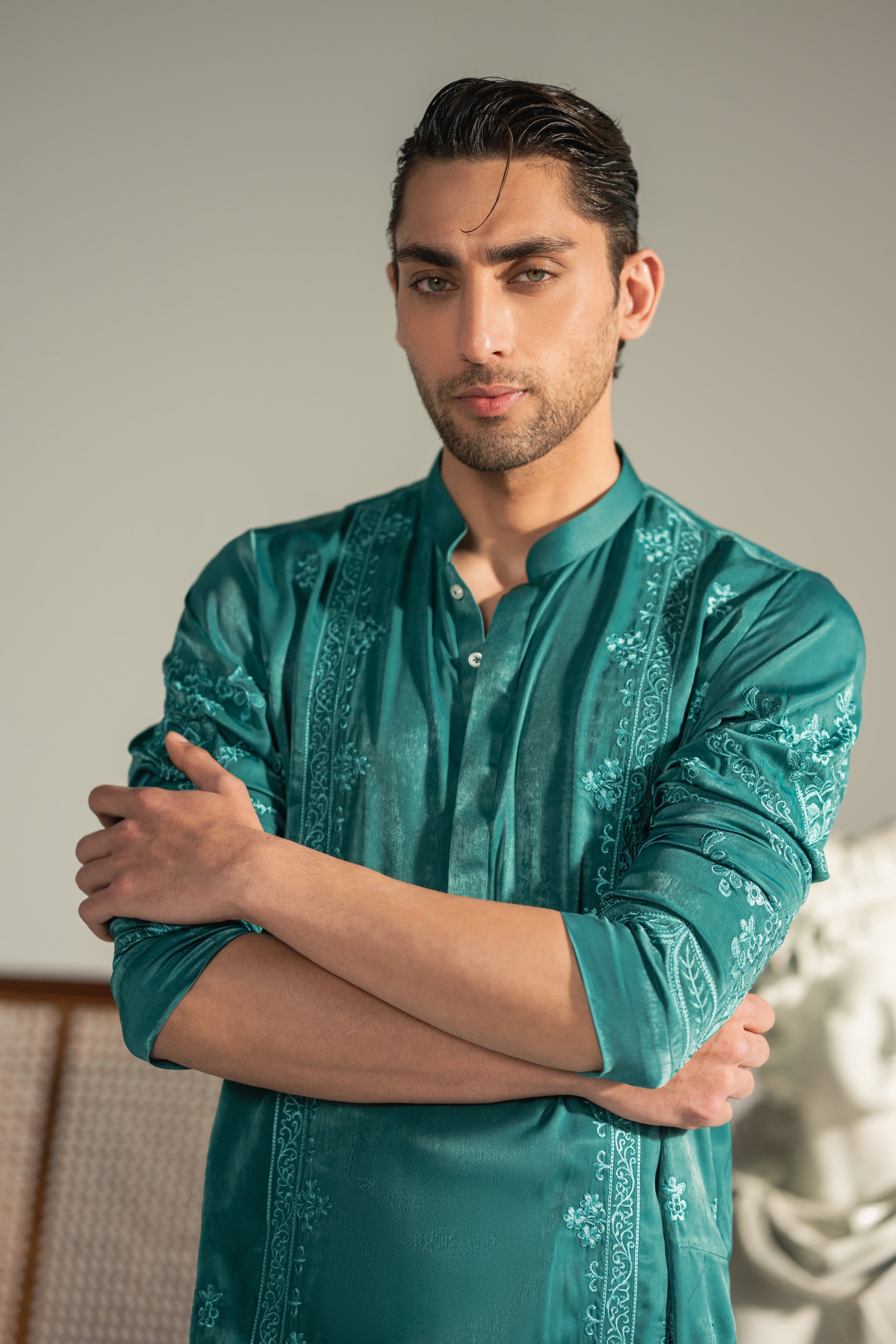 Zaymir – Emerald Grace Shalwar Kameez