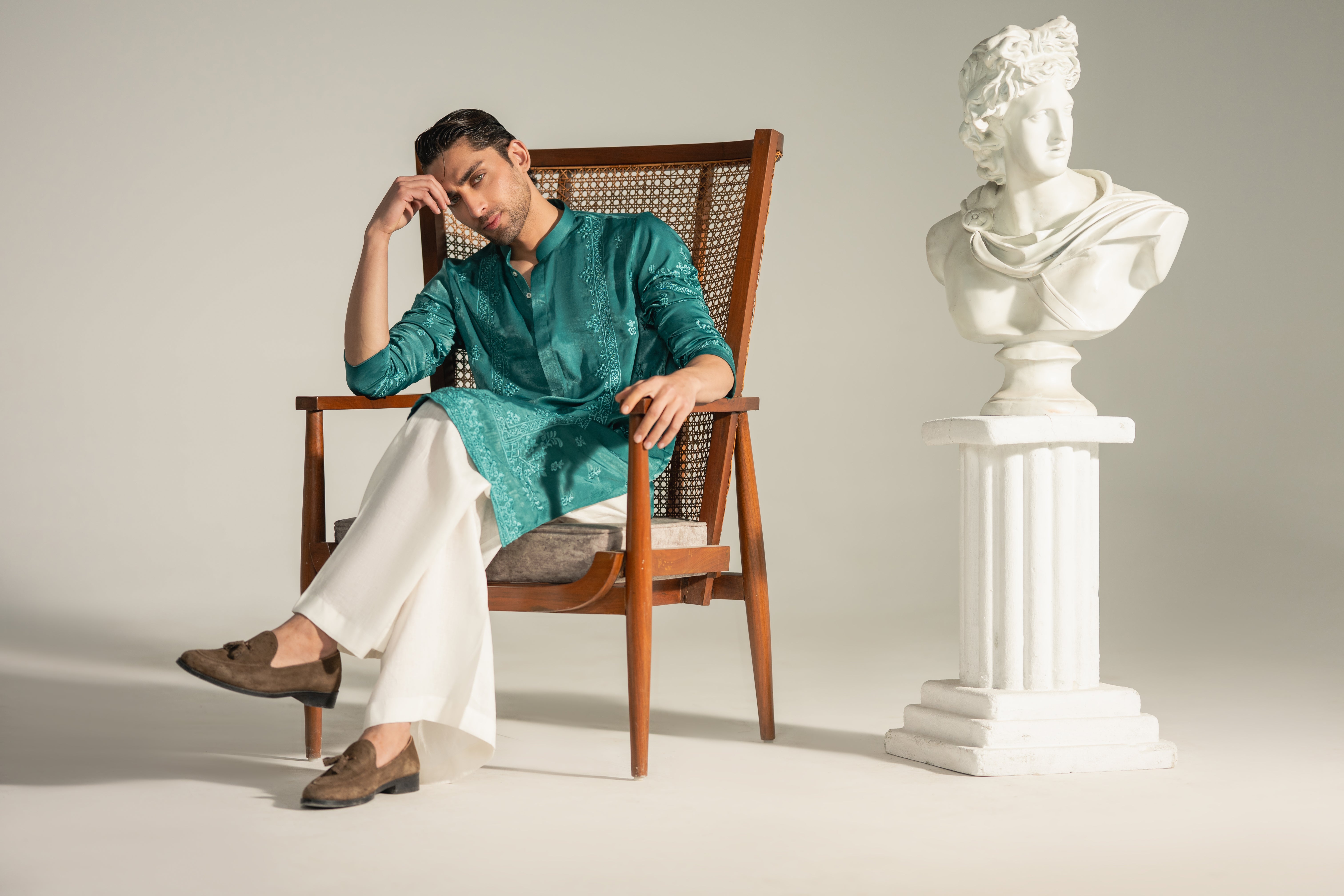 Zaymir – Emerald Grace Shalwar Kameez