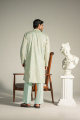Faizan – Celadon Crest Shalwar Kameez