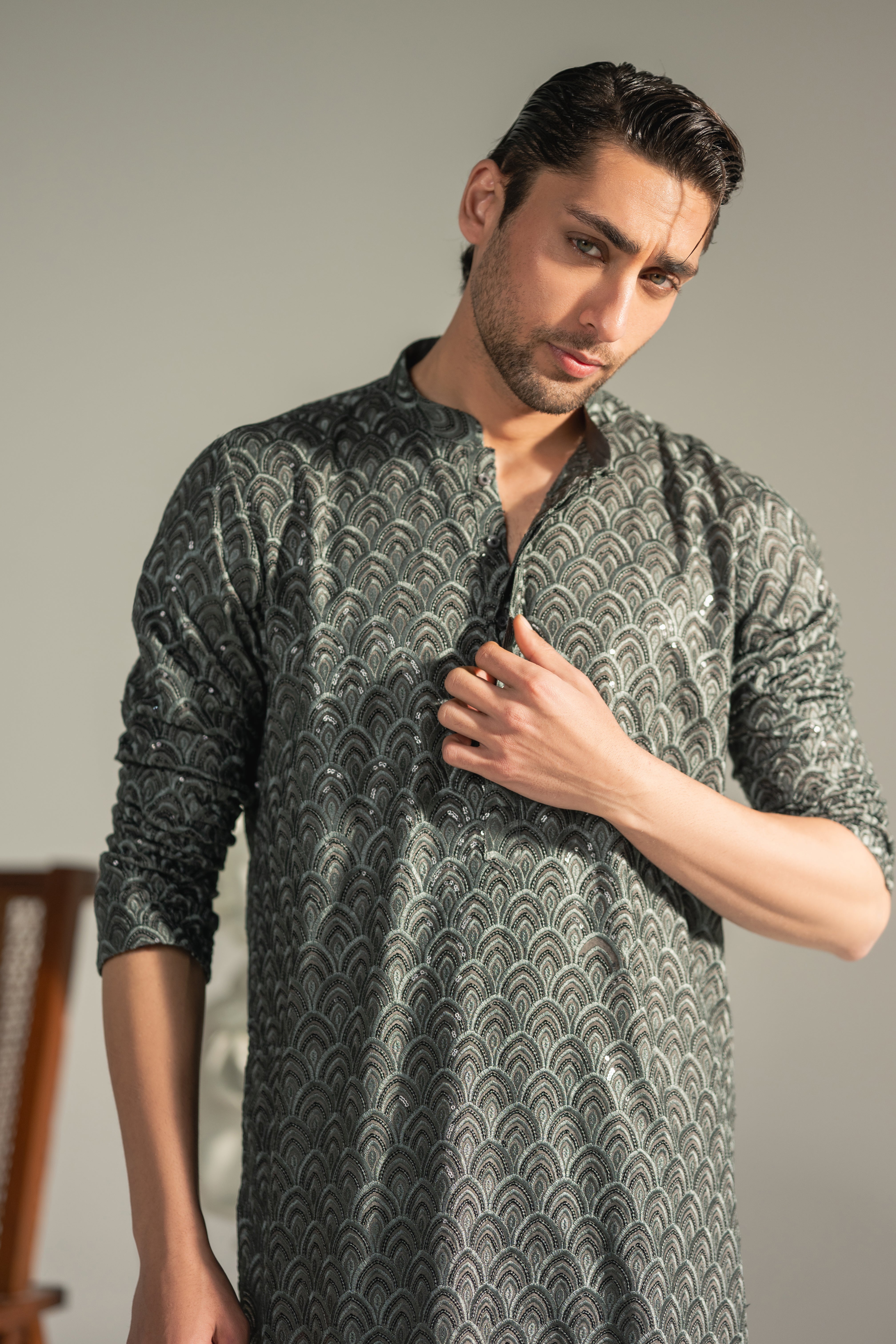 Haider – Obsidian Arc Shalwar Kameez
