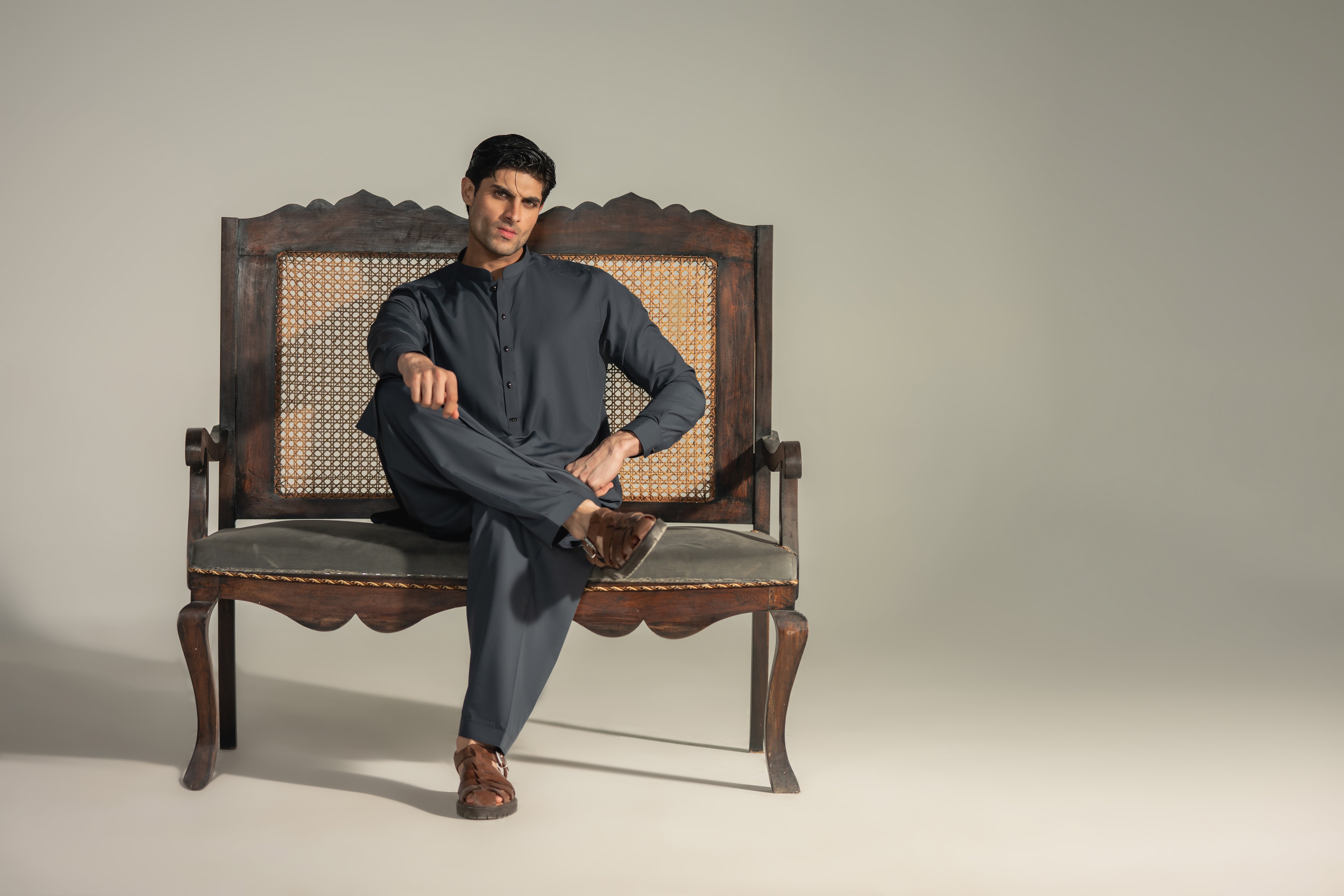Saahir – Storm Crest Shalwar Kameez