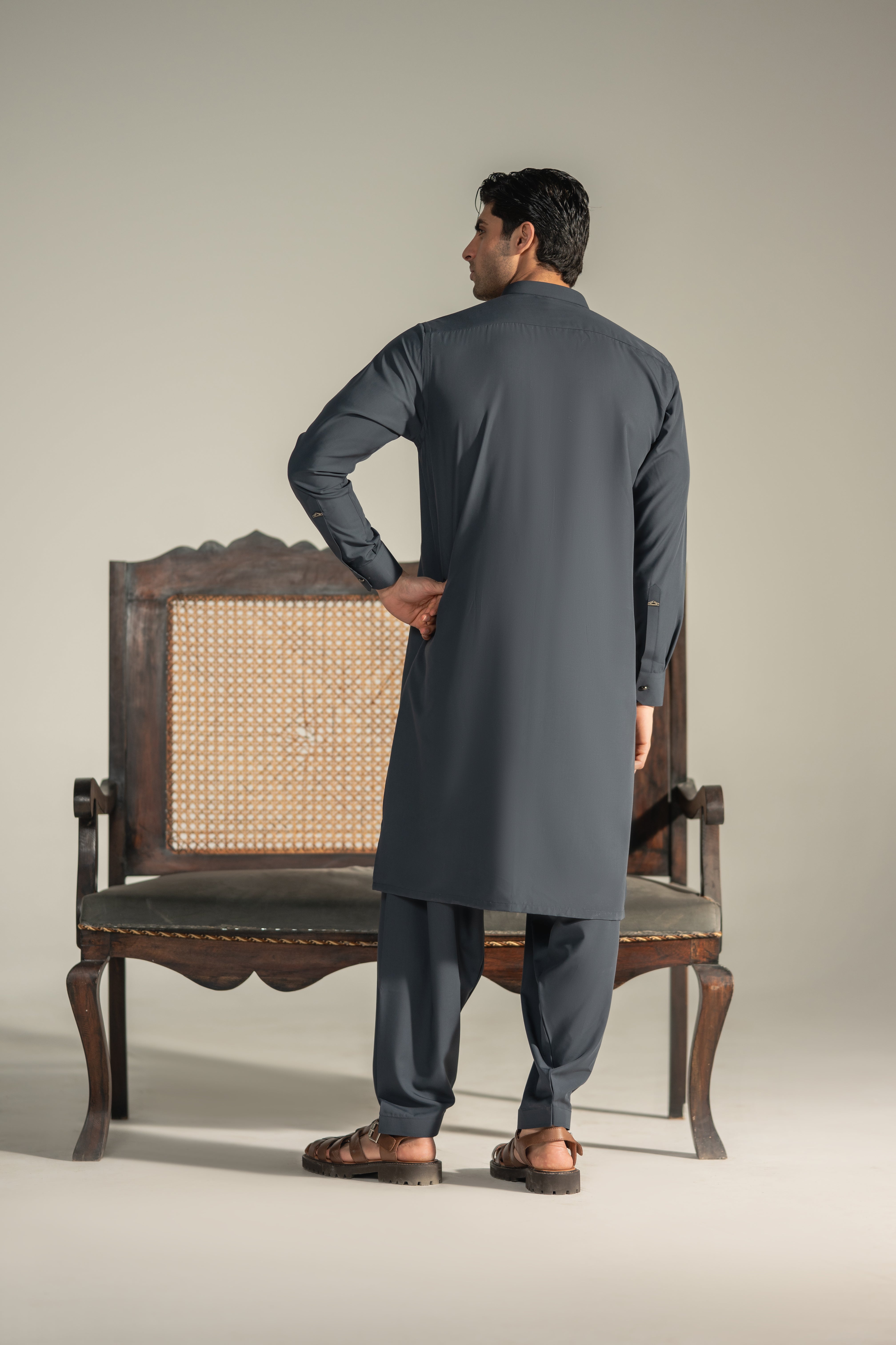 Saahir – Storm Crest Shalwar Kameez